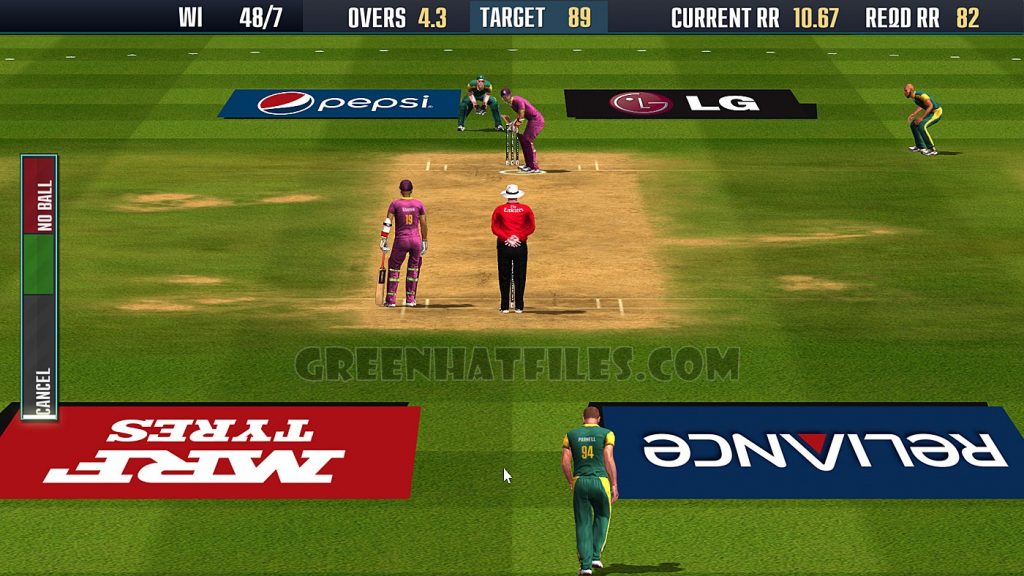 EA Sports Cricket game