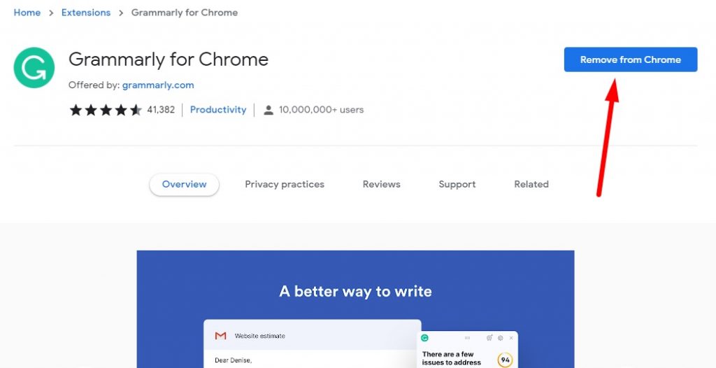 Grammarly For Chrome