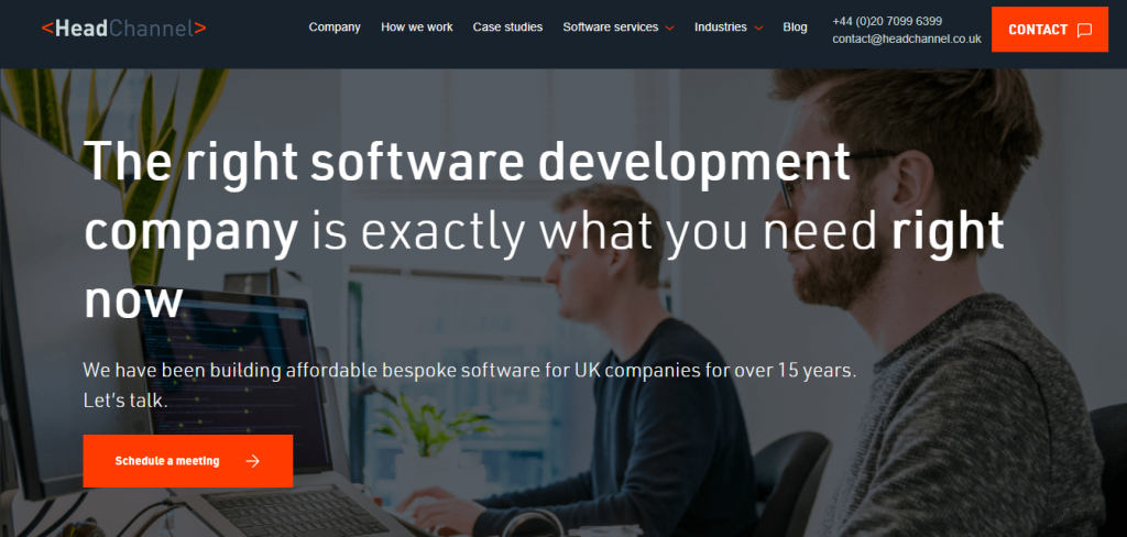 HeadChannel Software Development Company UK