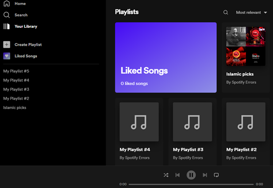 How to Enable Spotify Shuffle Mode Step 1