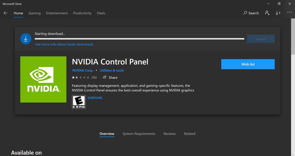 Using NVIDIA Control Panel