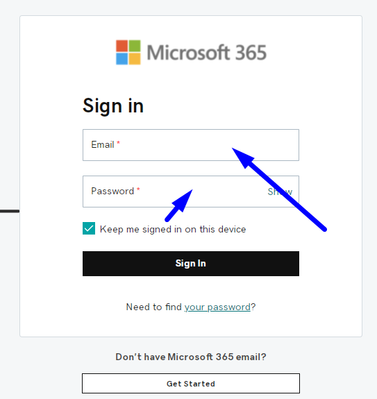 Login to GoDaddy with MS Office 365