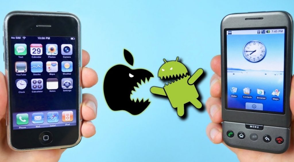 Android v/s iphone