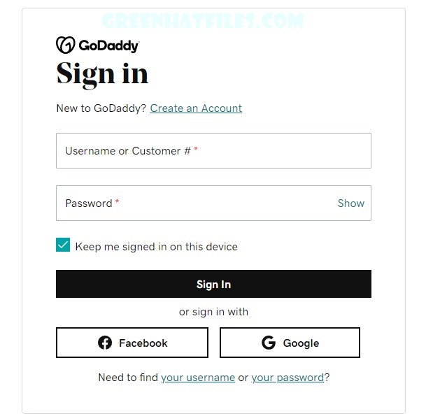 GoDaddy Email webmail Login