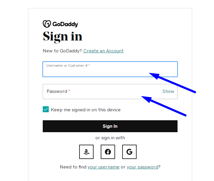 GoDaddy Email webmail Login