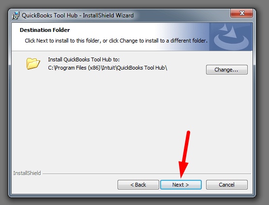 How to Install Quickbooks Tool Hub Step 3