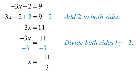 how to solve x In Math Equations by Isolating the Variable