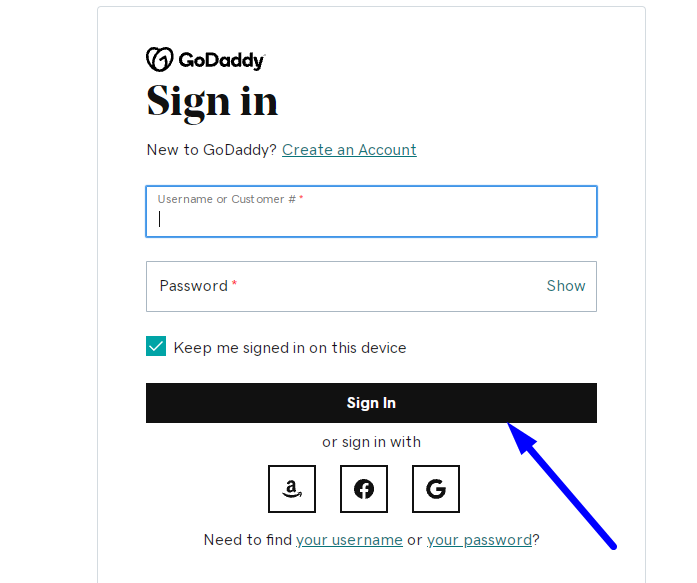 GoDaddy Email webmail Login