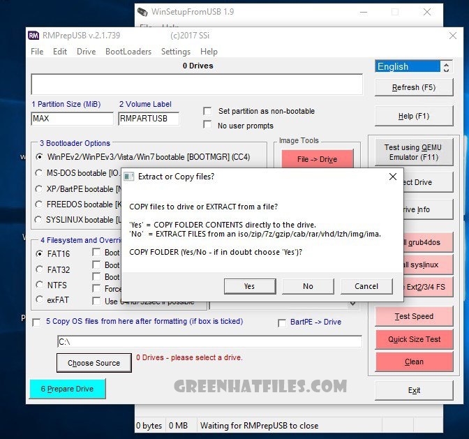 Tools to Make Bootable USB Drive, WinSetUp From USB