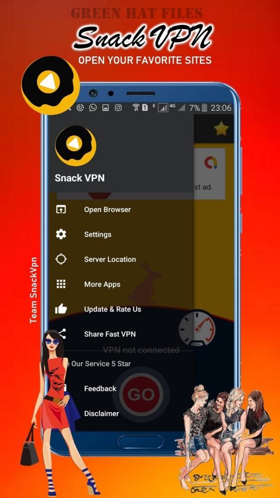 Snack VPN Apk Download For Fast Proxy Server