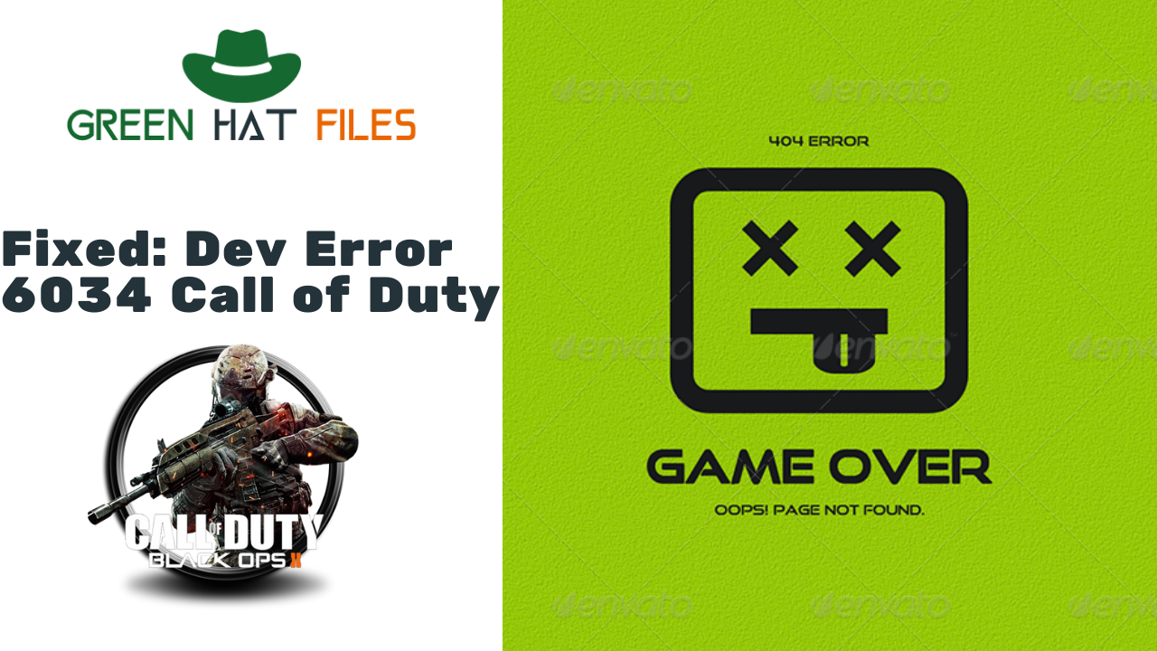 Dev Error 6034 Call of Duty