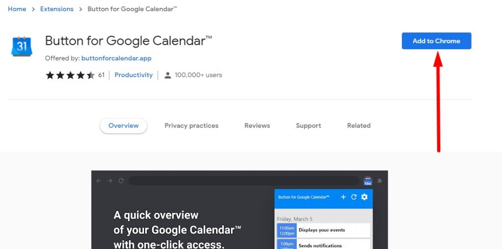 Google Calendar For Chrome