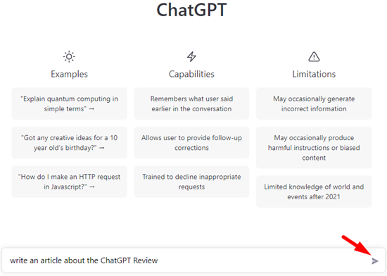 How to use chat gpt step 4