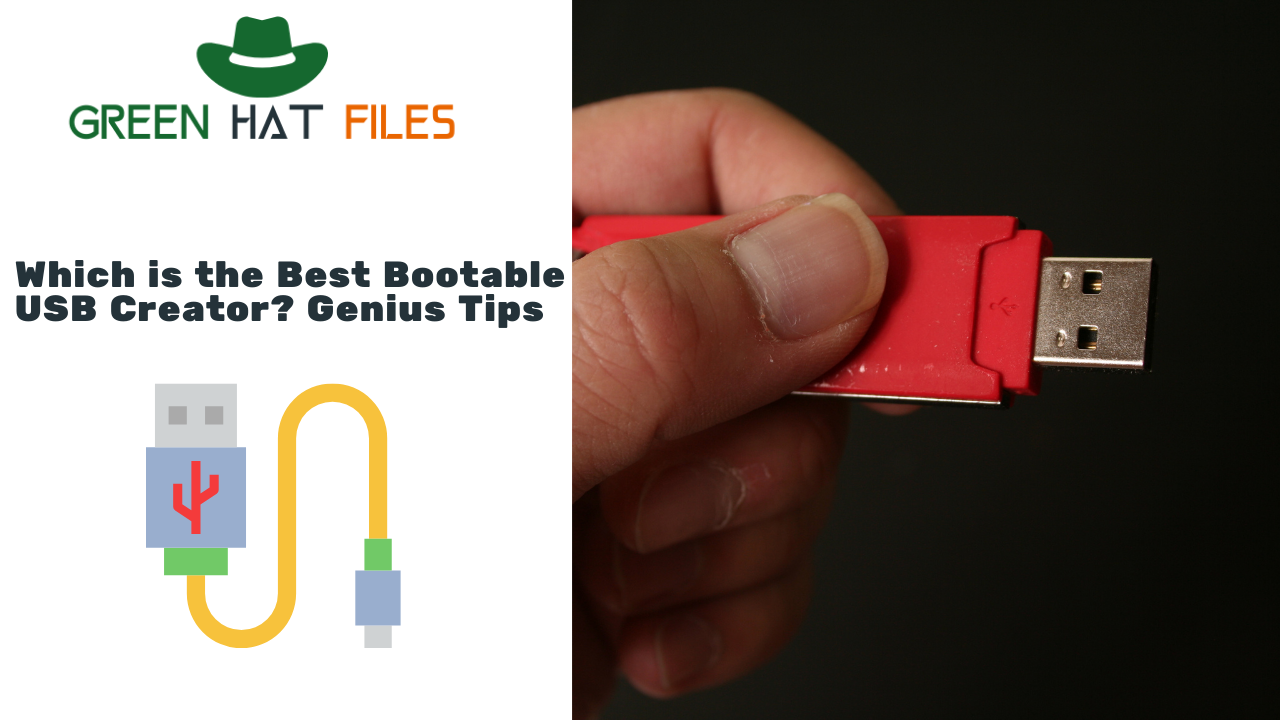 Which is the best bootable usb creator