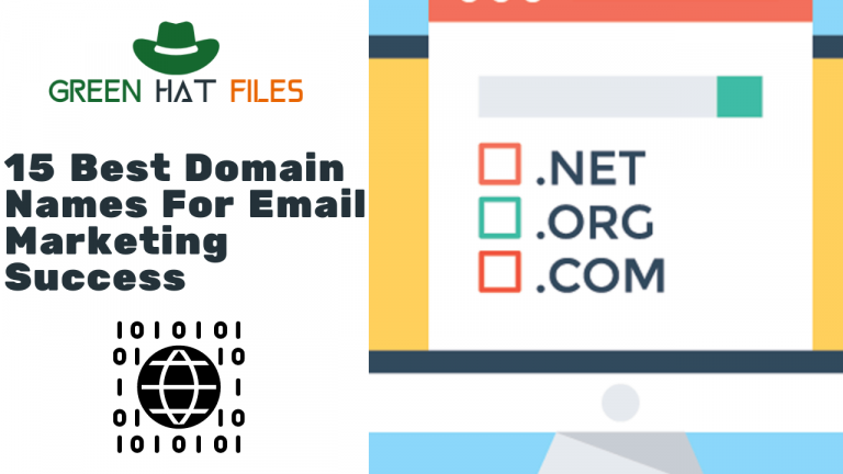 Best Domain Names For Email Marketing