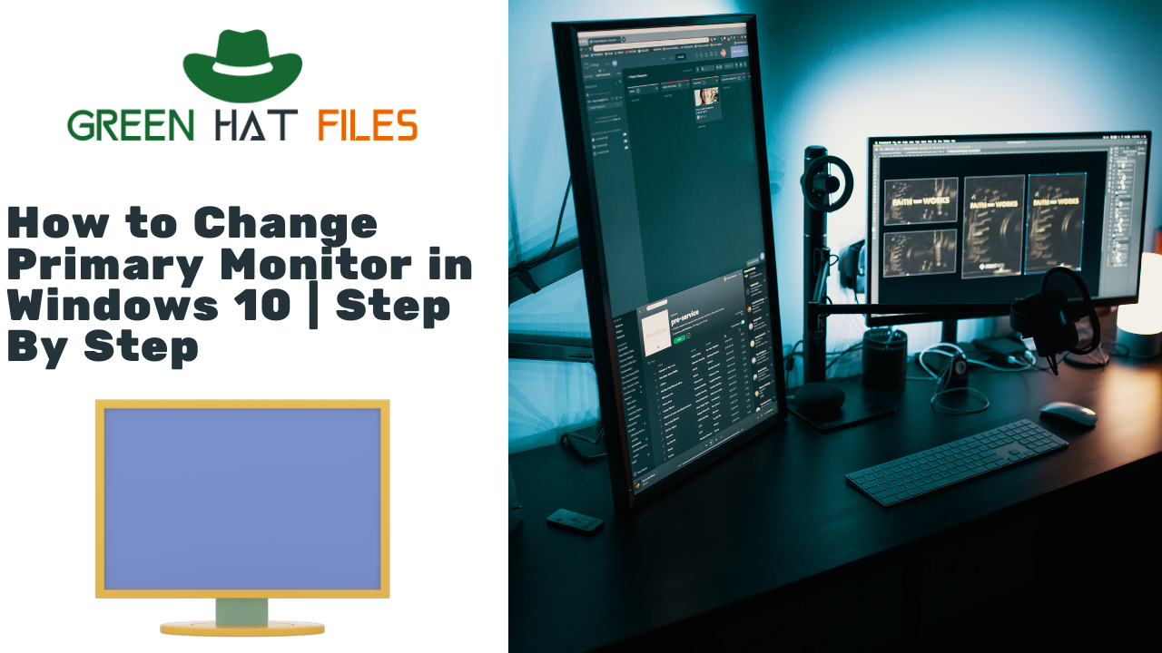 How To Change Primary Monitor In Windows 10 | Step By Step