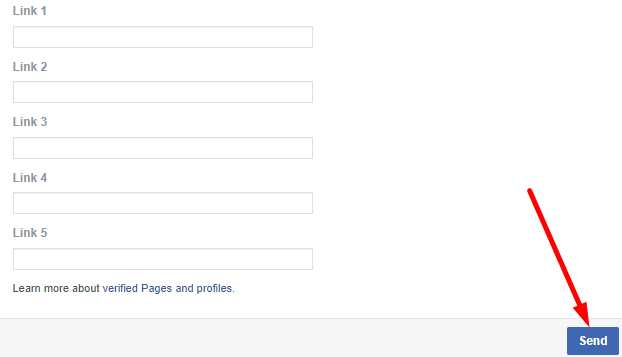 how do I verify my Facebook business page step 10